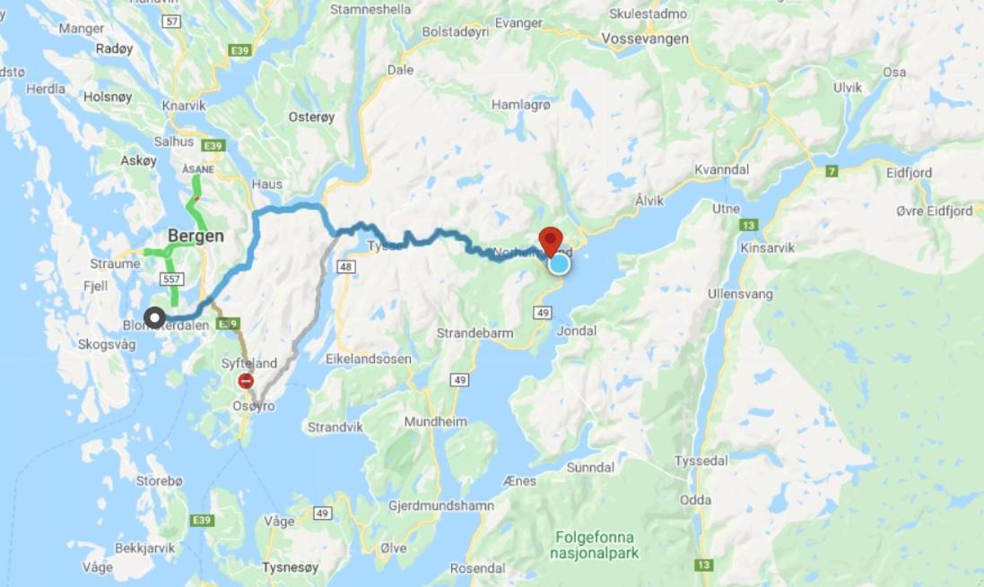 Hardanger Feriesenter Nesvika Villa Norheimsund Exteriör bild